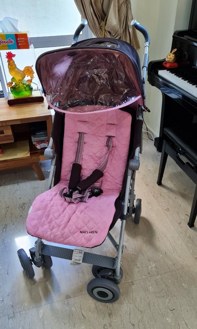 Maclaren 2025 buggy pink