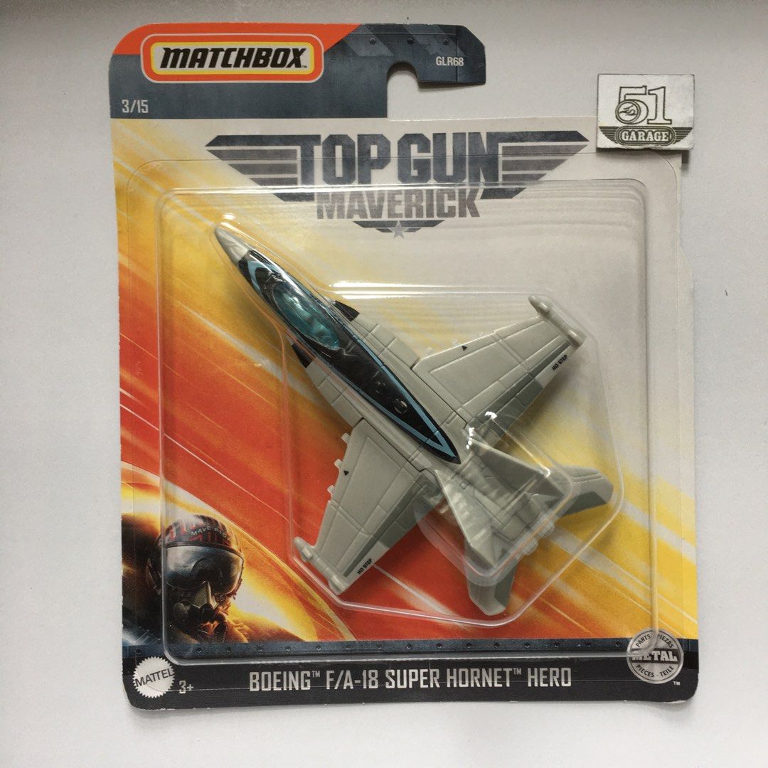 Matchbox Top Gun Maverick Boeing F/A18 Super Hero, Hobbies
