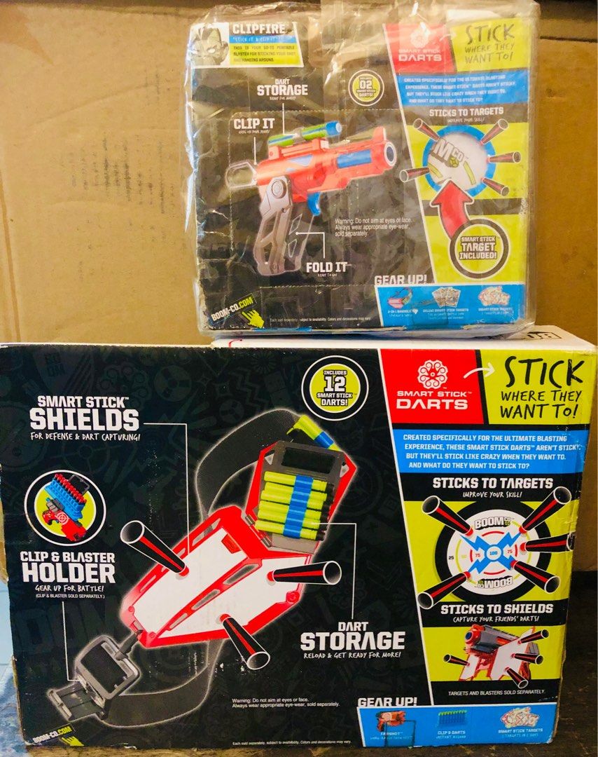 Mattel BOOMCo. 2-in-1 Bandolier and Clip Fire Blaster (TAKE ALL ...