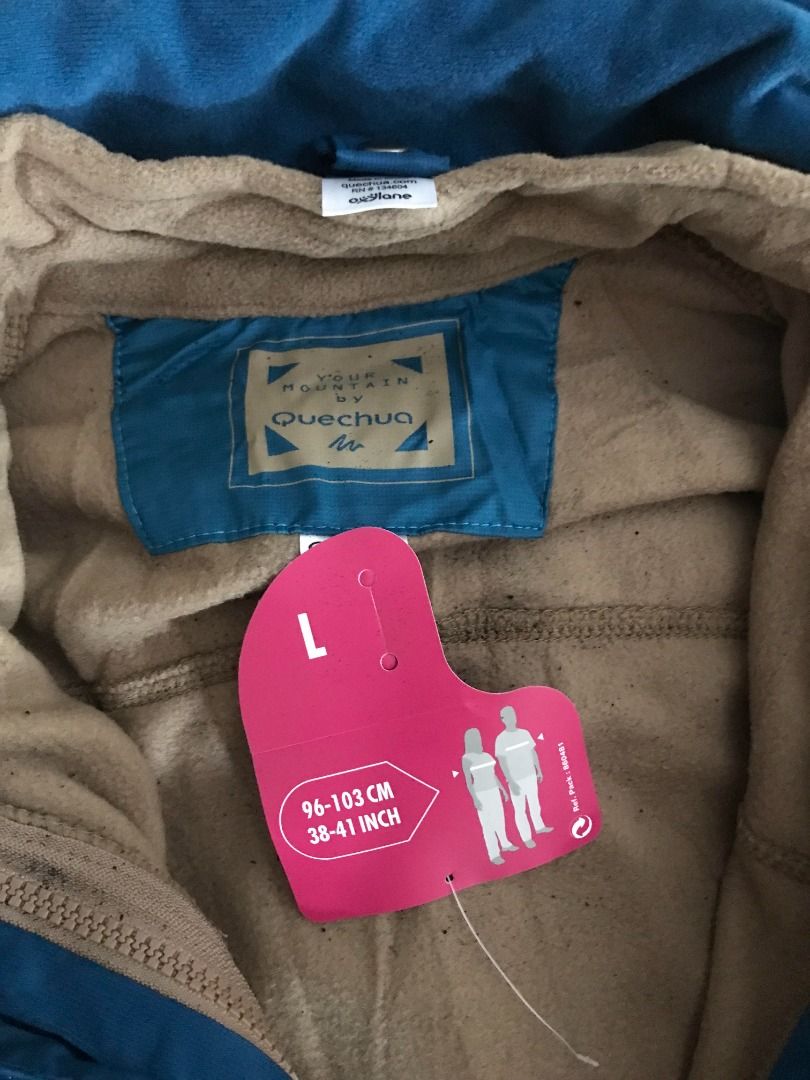 Mens Quechua Oxylane Waterproof jacket