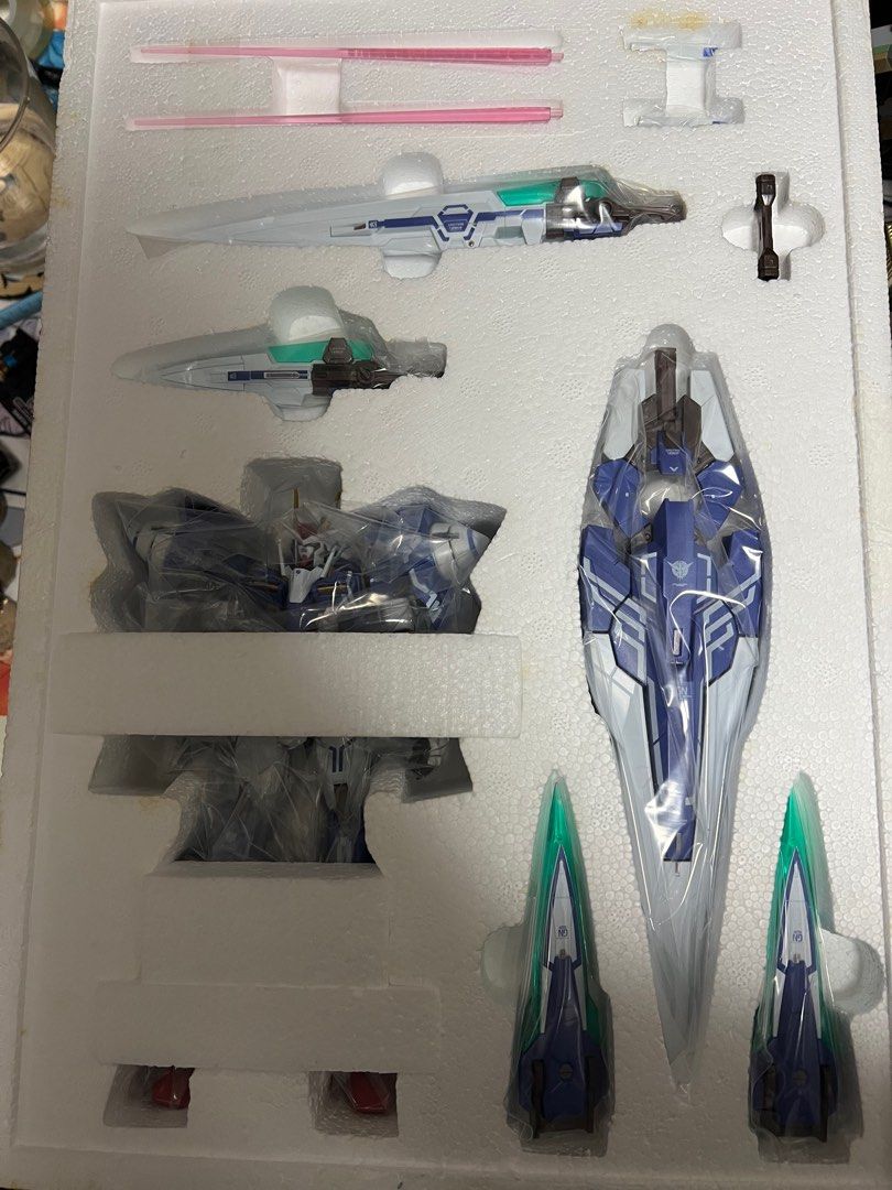 METAL BUILD O Raiser + GN Sword III – Premium Actionfigur Von Gundam, Inkl. Raiser-Transformation & Optionsteile