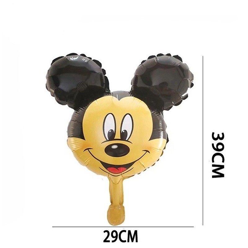 Mickey mouse aluminium foil balloon Disney minnie mouse birthday boy ...