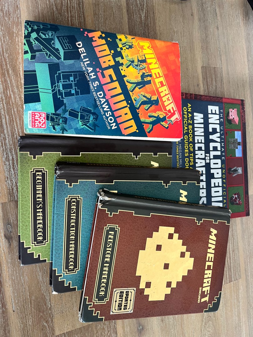 Minecraft collection, Hobbies & Toys, Books & Magazines, Fiction & Non ...