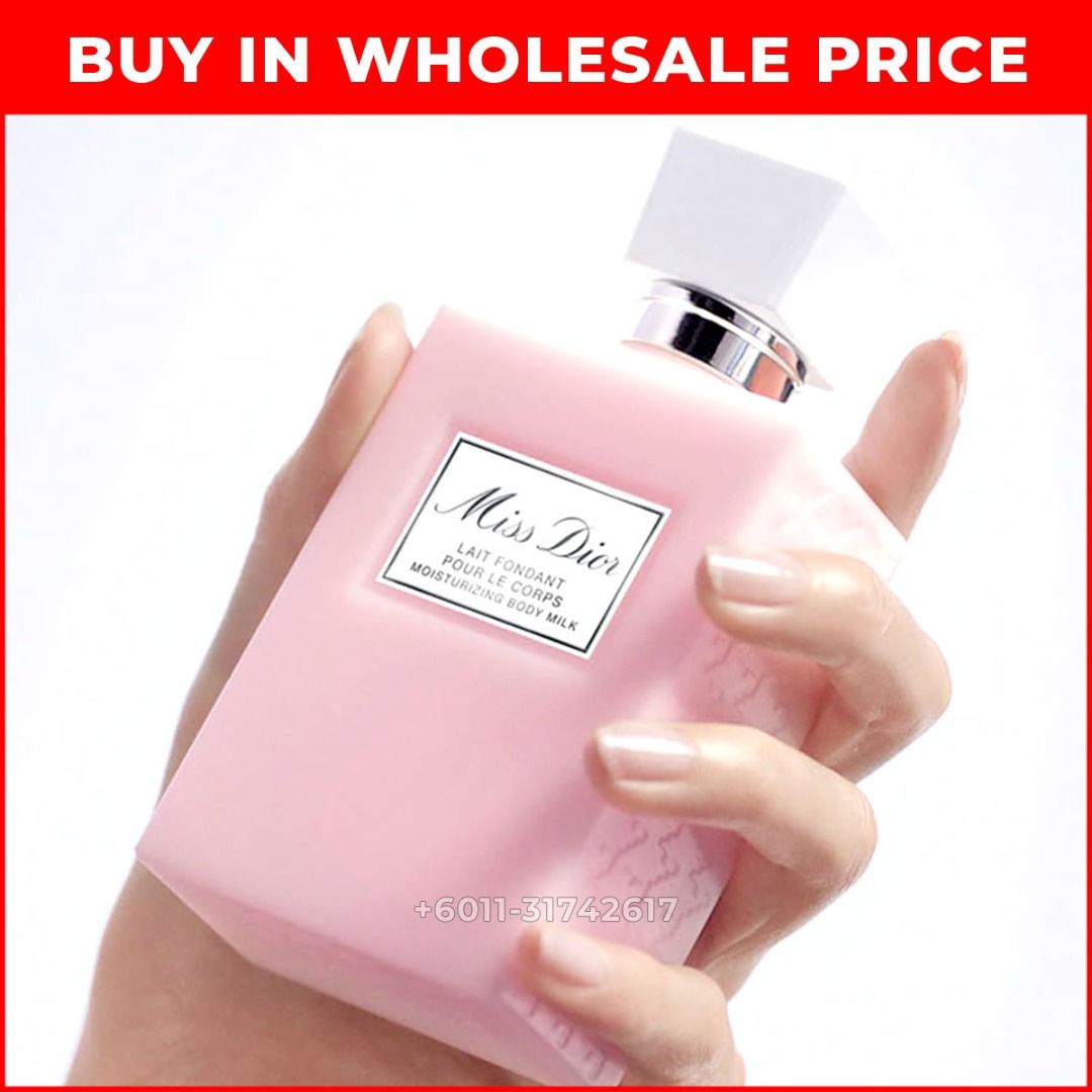 Miss dior sales body milk 200ml