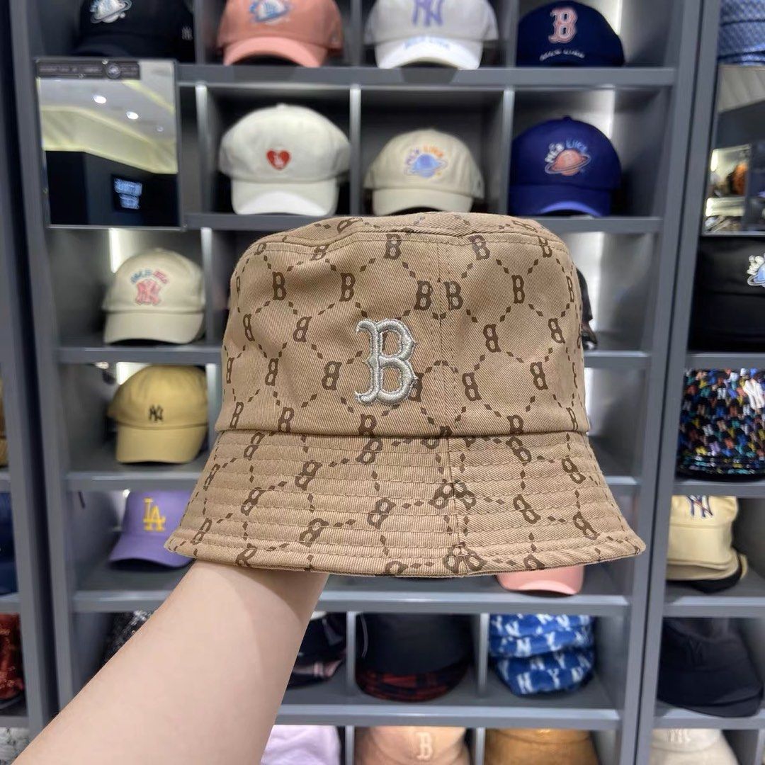 MLB korea bucket hat, Men's Fashion, Watches & Accessories, Caps & Hats on  Carousell