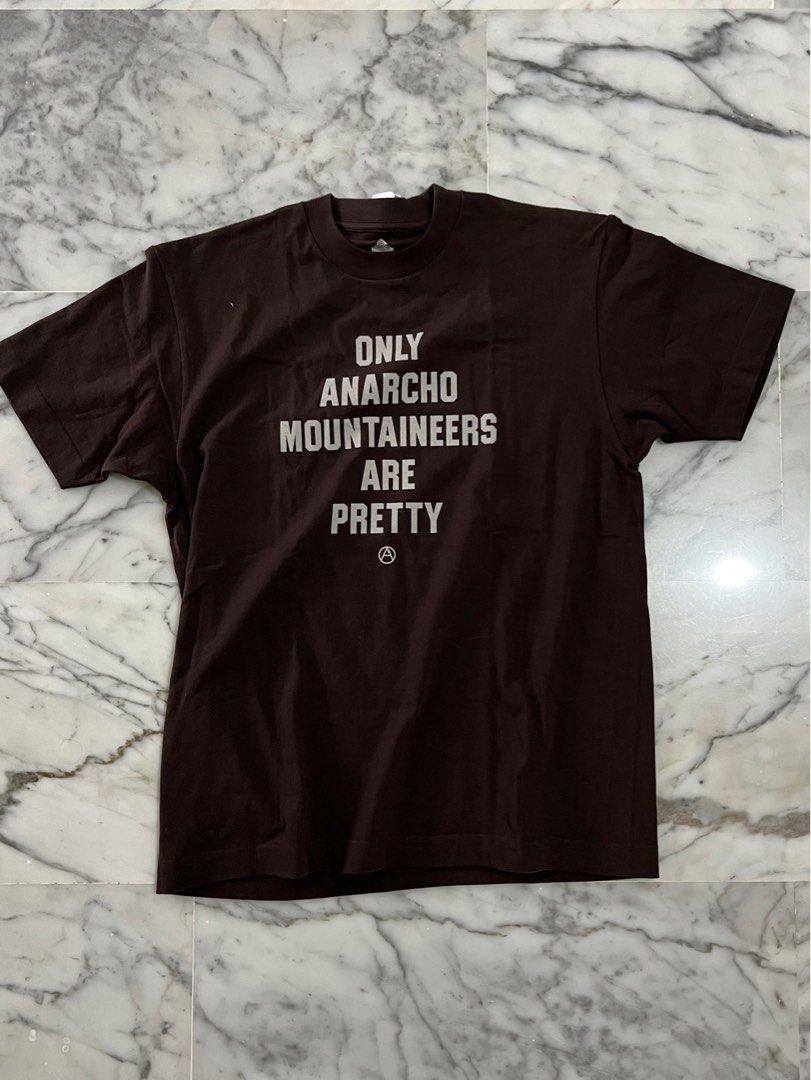 Mountain Research SS16 t-shirt 'Only Anarcho Mountaineers Are
