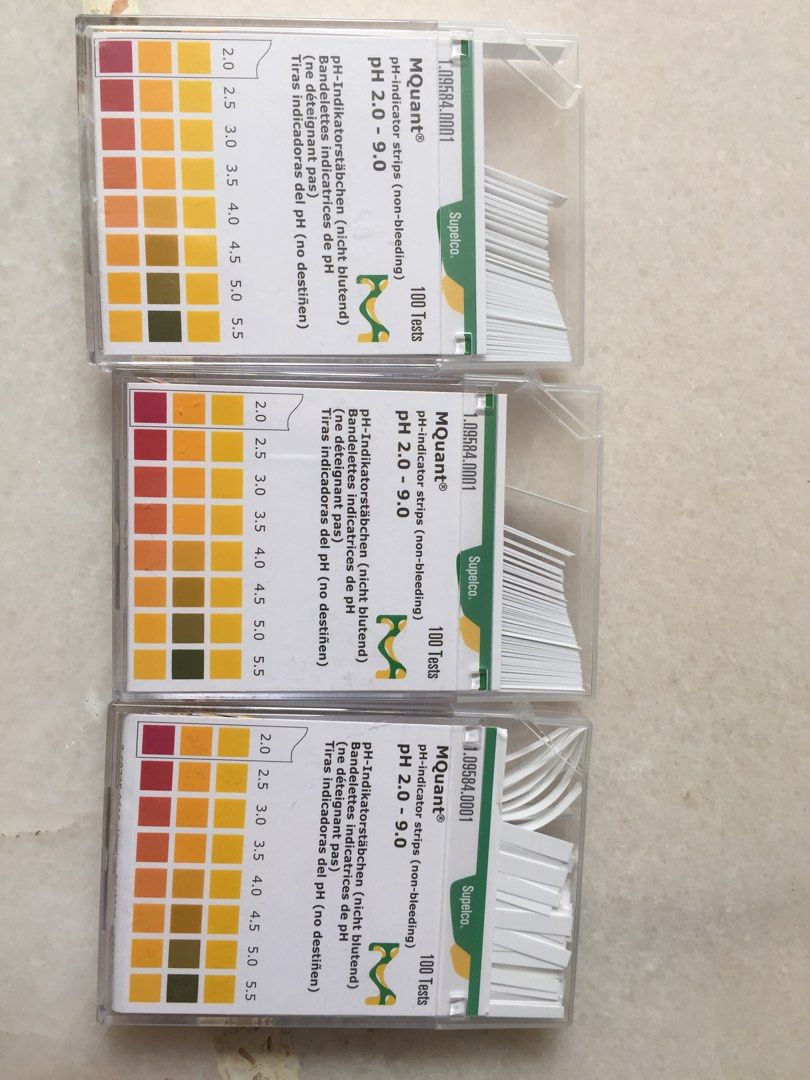 MQUANT PH indicator strips 100s, Health & Nutrition, Medical Supplies