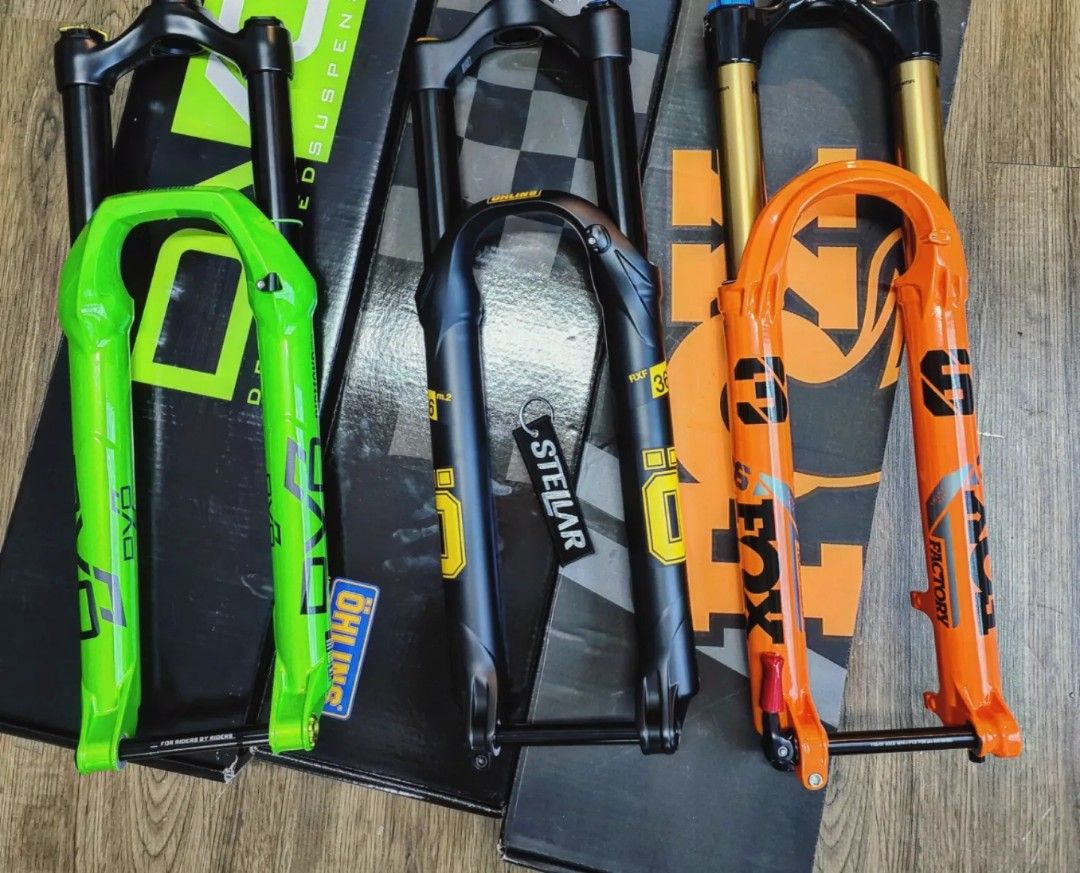 MTB suspension upgrade Enduro Fox Ohlins DVO, Sports Equipment