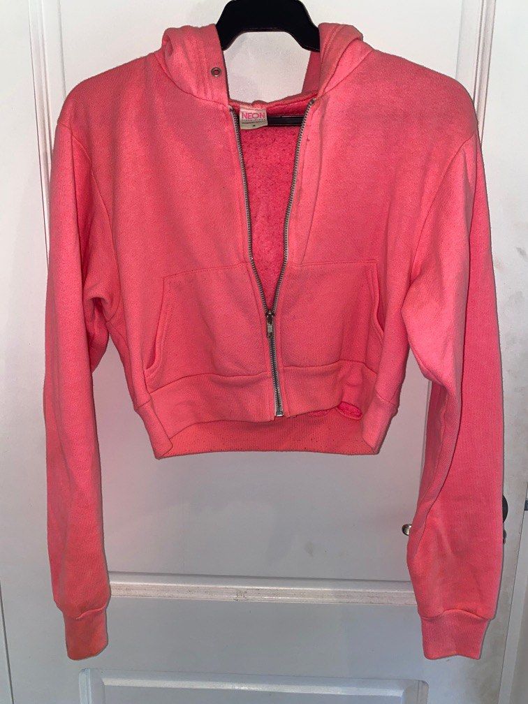 American apparel cropped hoodie clearance