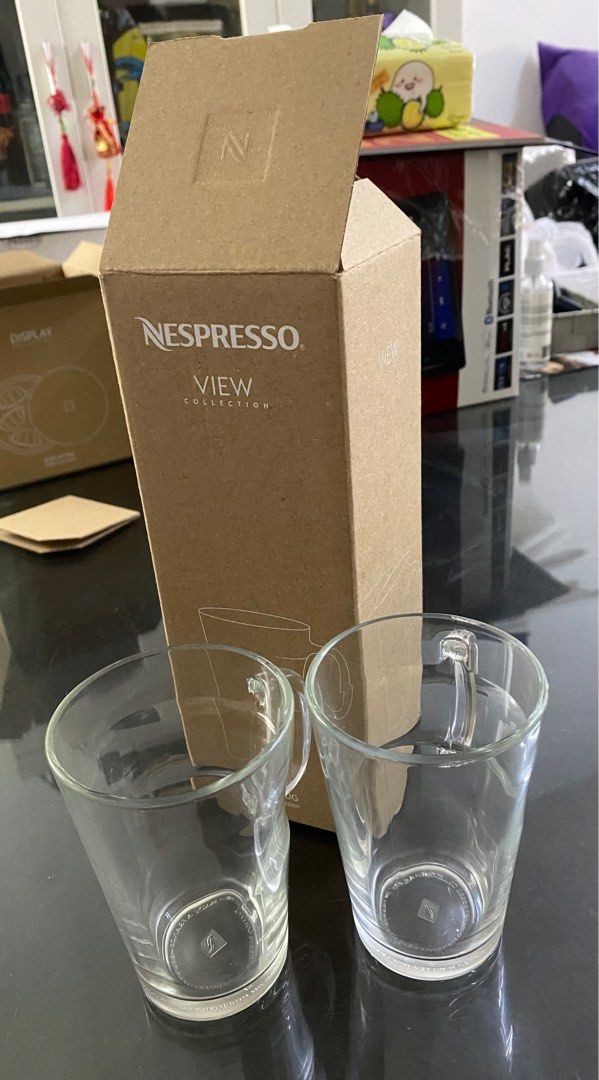 Nespresso View (Latte Glass Mug), Furniture & Home Living, Kitchenware