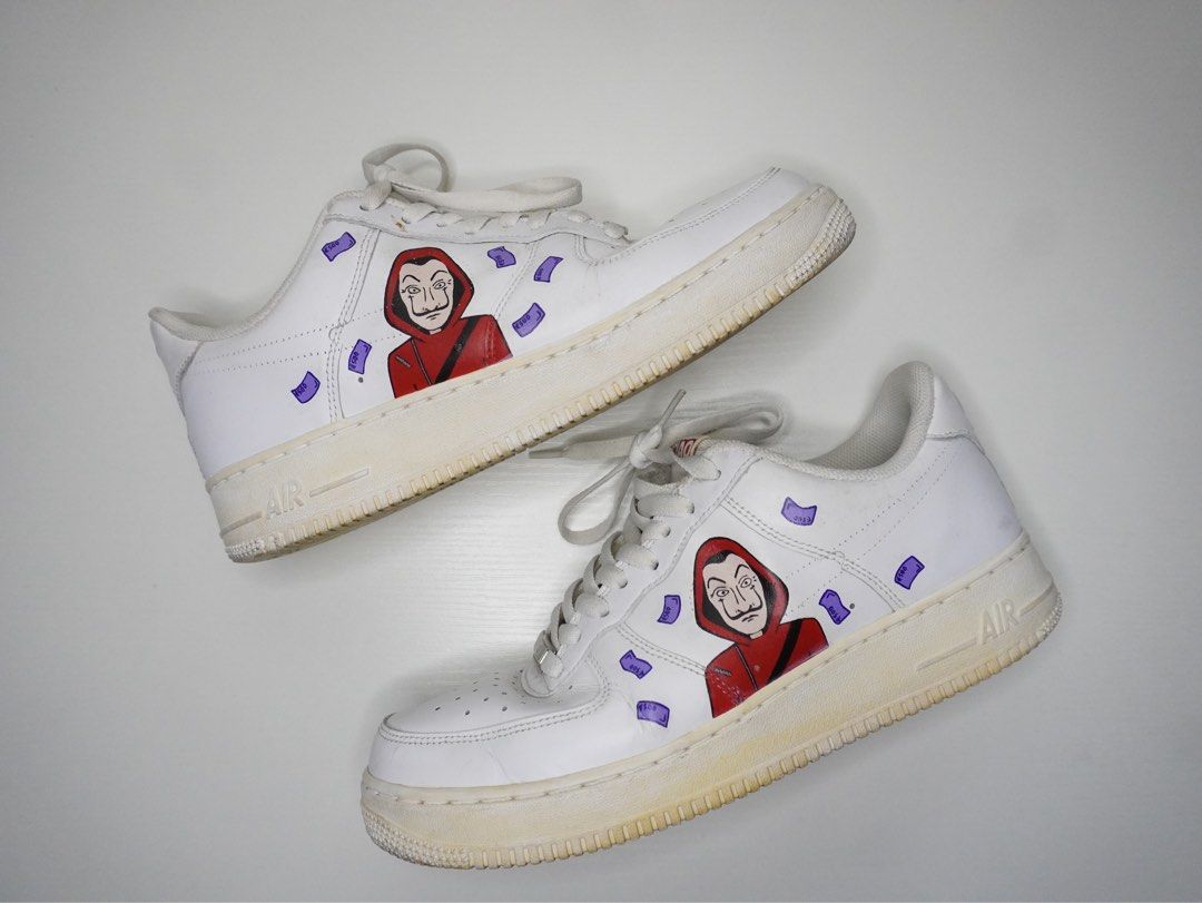 Nike air force 1 discount la casa de papel