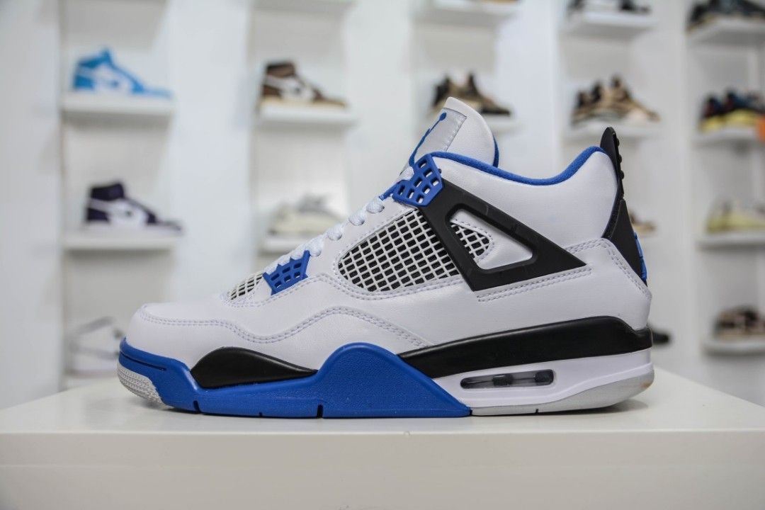 Air Jordan 4 Retro 'Motorsport' - 308497-117 - Size 10.5 - Mens 