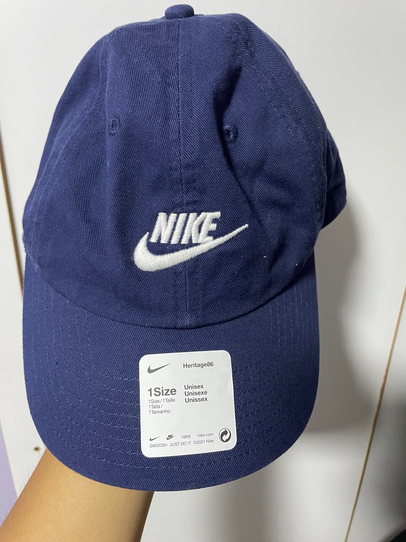 blue nike dad hat