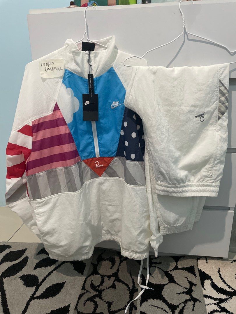 Nike X Parra Jacket Tracksuit, Men's Fashion, Jackets Outerwear on Carousell