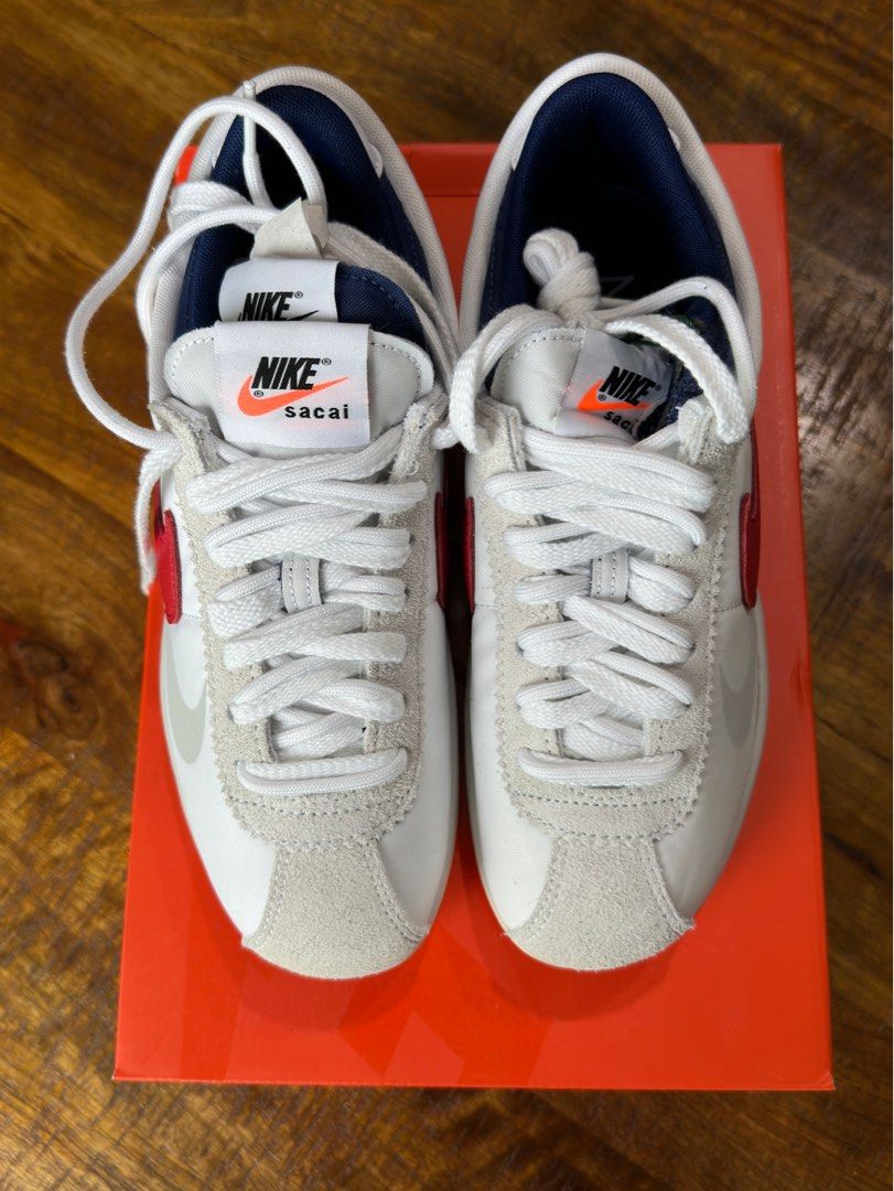 Red blue nike cortez store
