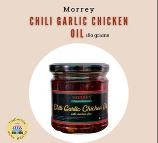 Ninong Ry’s Morrey Chili Garlic Oil with Chicken Skin 180grams