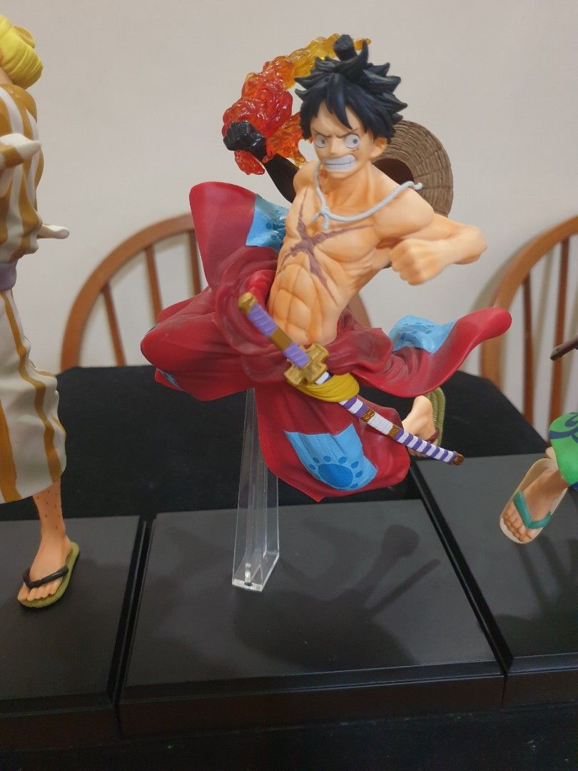 One Piece Full Force Ichiban Kuji Prize A Luffy, Prize B Zoro, Prize