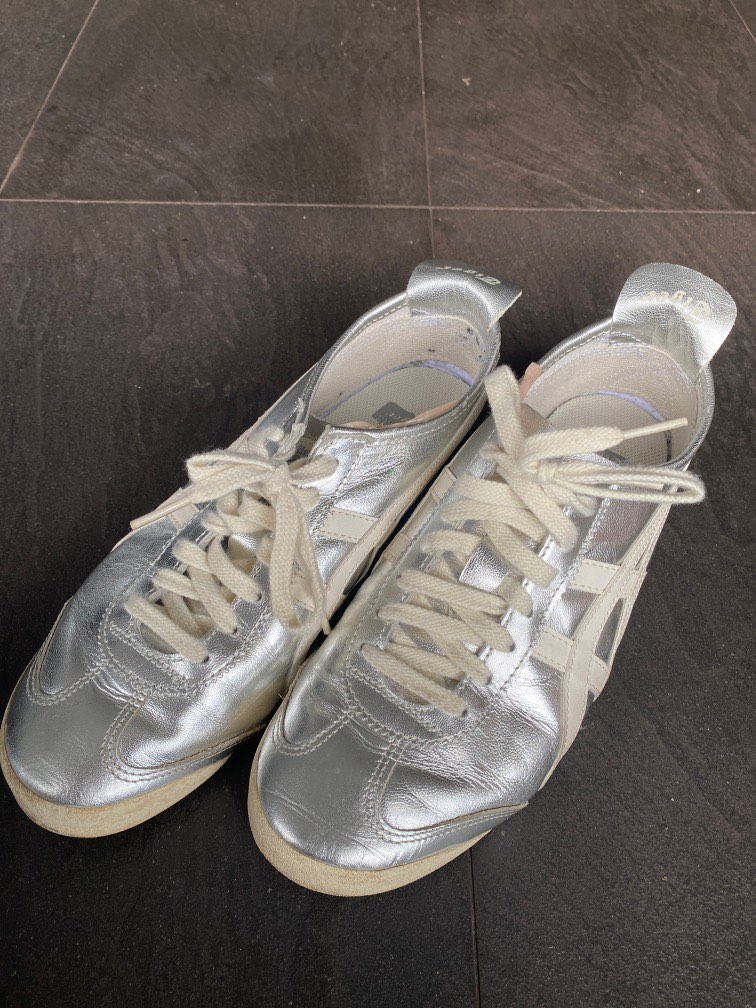 Asics onitsuka tiger on sale silver