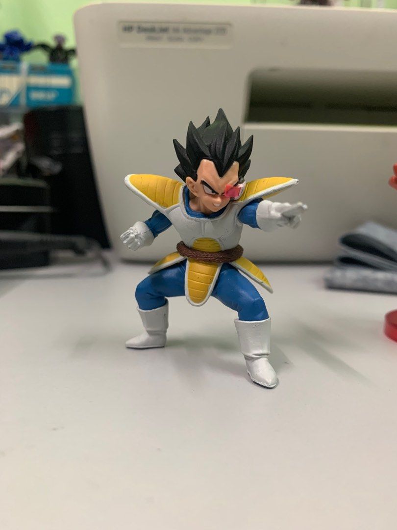 ORIGINAL BANDAI DRAGON BAL VEGETA FIGURE SCOUTER GASHAPON FIGURE