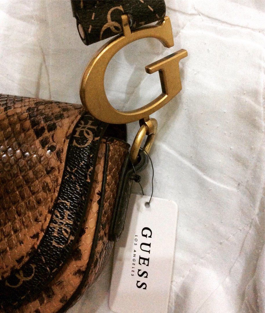 Original Guess GDream Flap 2-Way Bag, Luxury, Bags & Wallets on Carousell