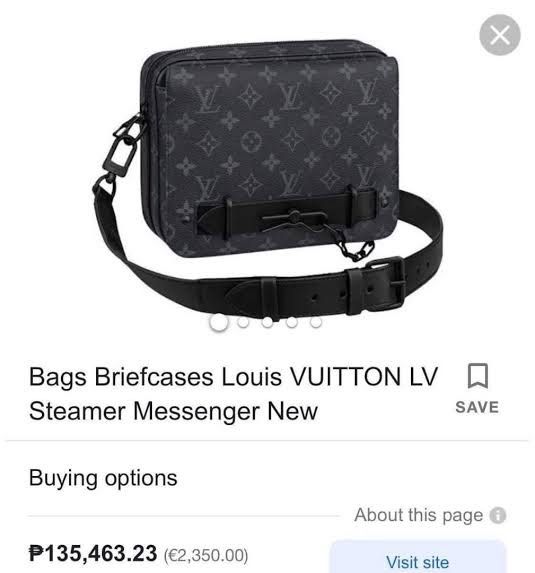 Shop Louis Vuitton Steamer Messenger (SAC STEAMER MESSENGER