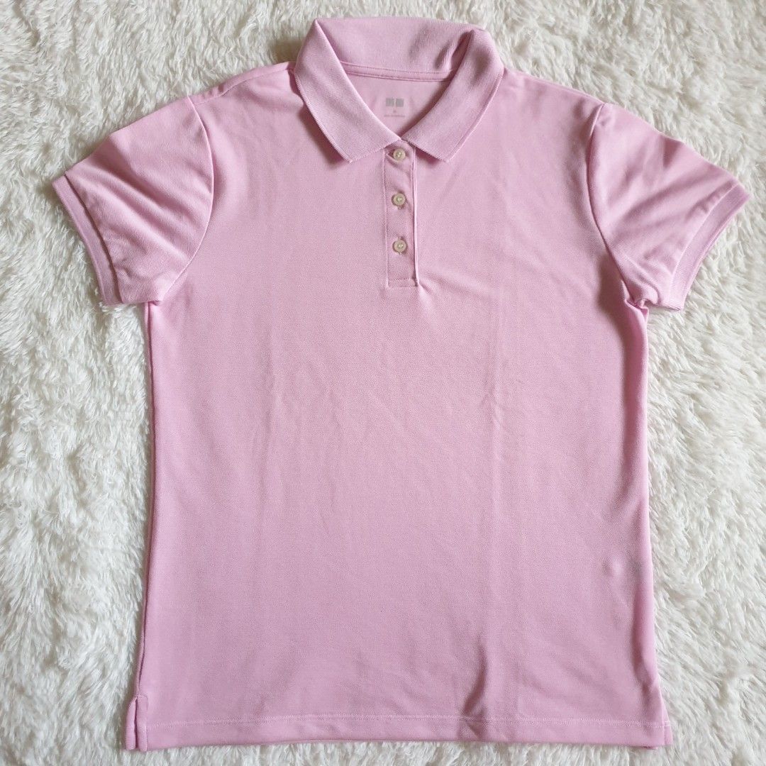 Original Uniqlo Polo Shirt, Women's Fashion, Tops, Shirts on Carousell