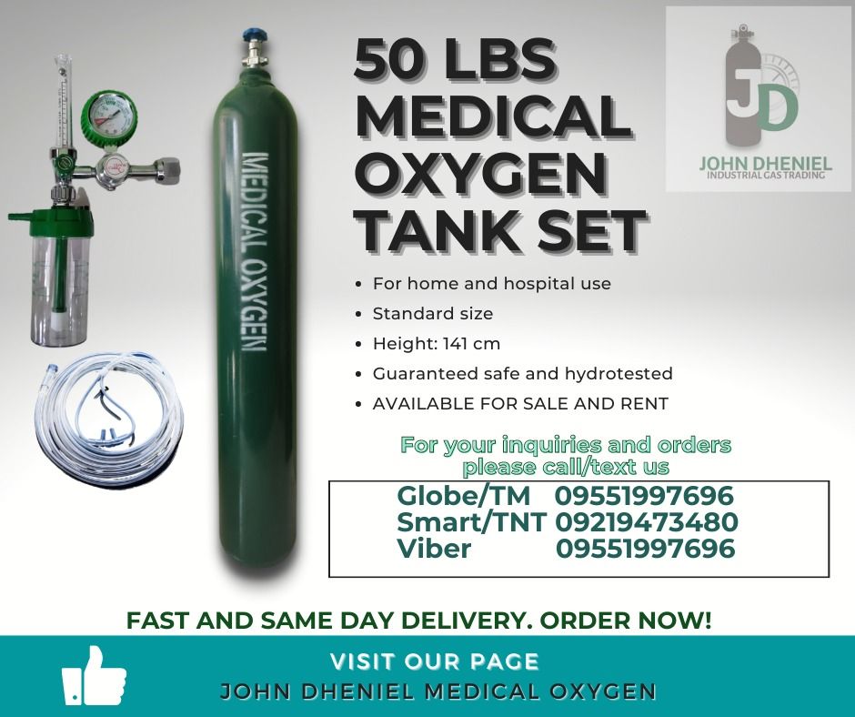 OXYGEN TANK, Health & Nutrition, Medical Supplies & Tools on Carousell