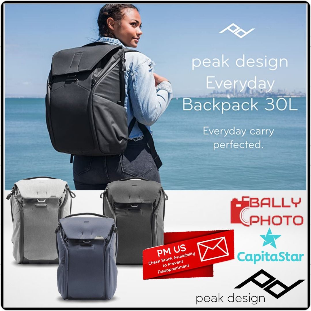 Peak Design Everyday Camera Backpack 30L v2, Photography, Photography