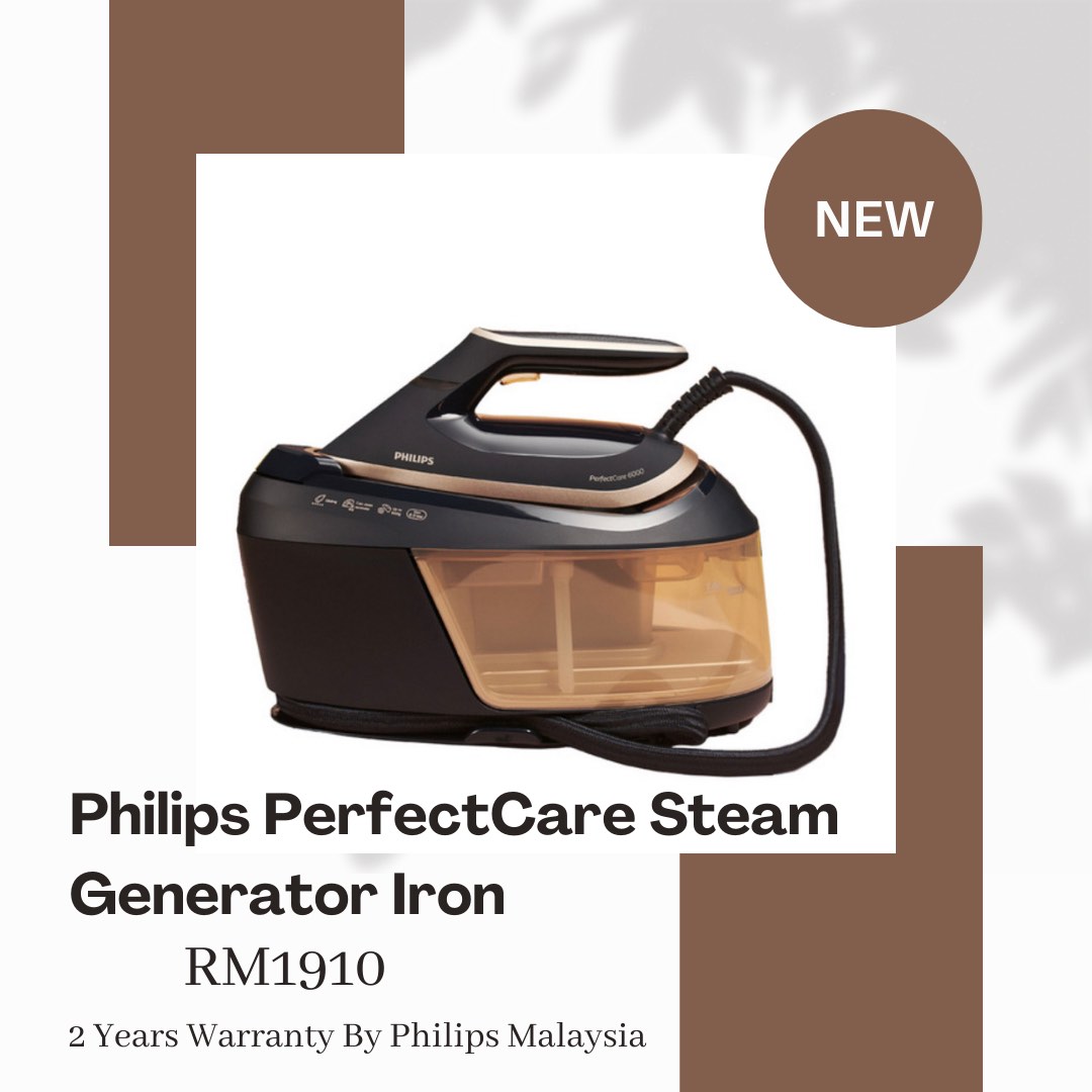 Philips PerfectCare Steam Generator Iron, TV & Home Appliances, Irons