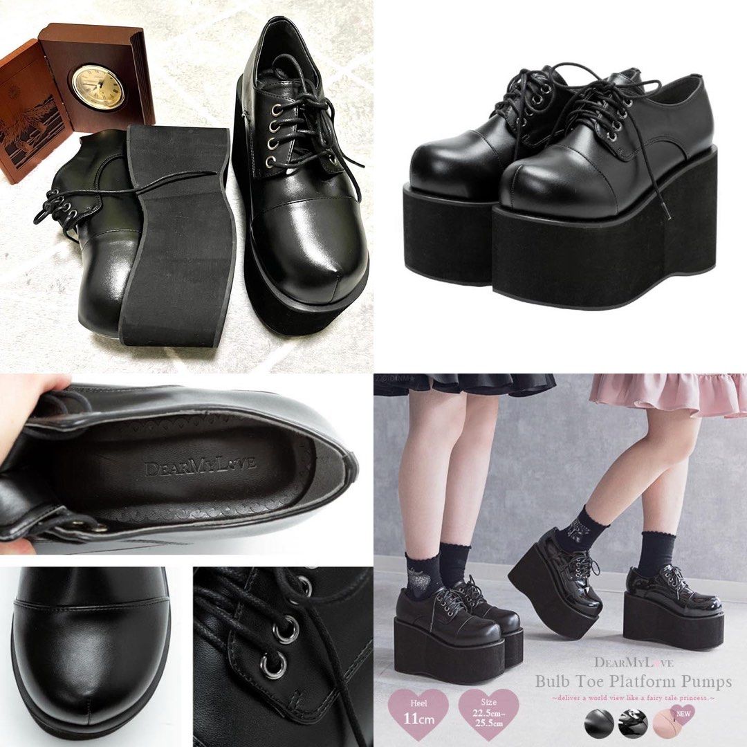 Platform Shoes Pasabuy Dearmylove Japan, Women's Fashion, Footwear ...