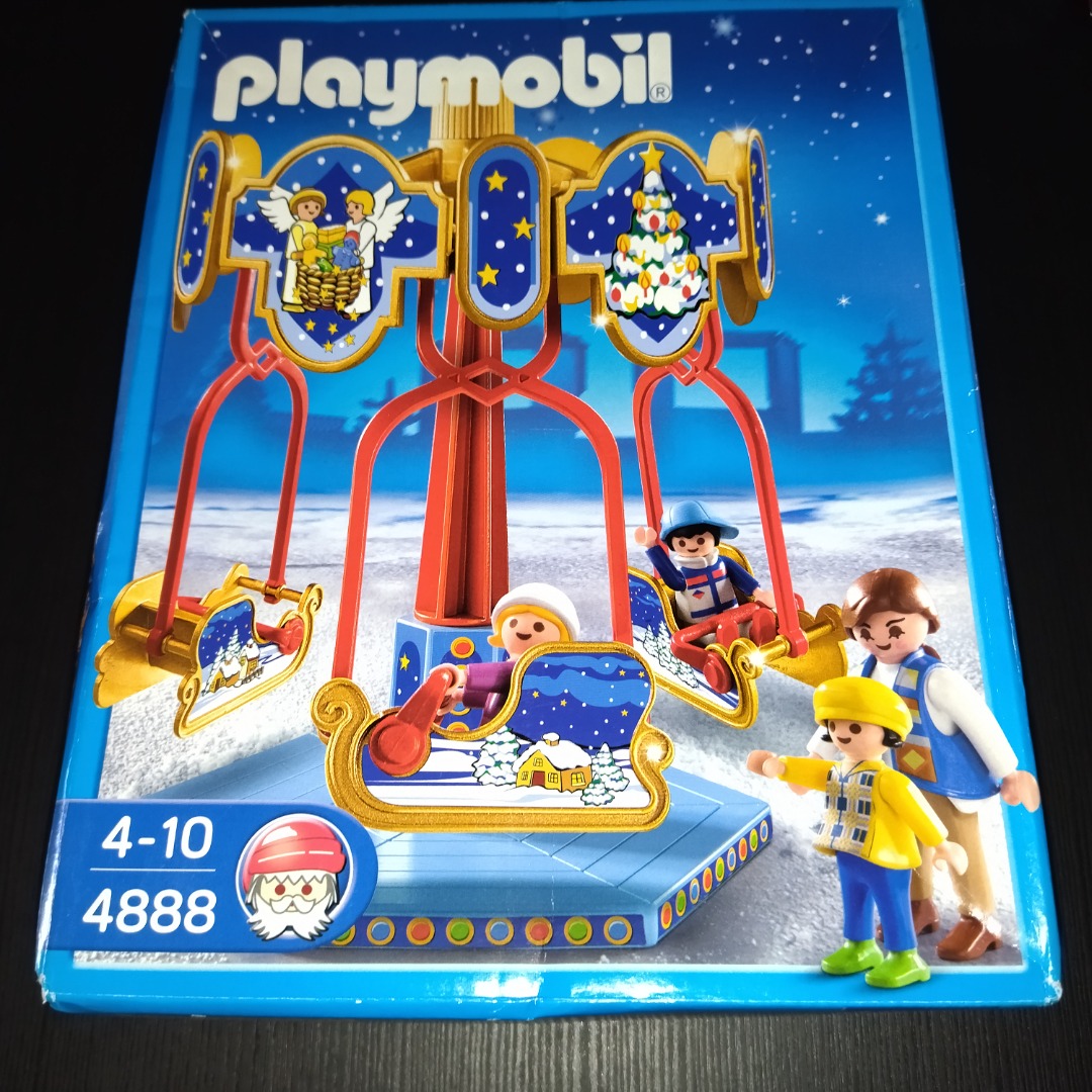 Playmobil Christmas Holidays Sled Carousel 4888 Discontinued set