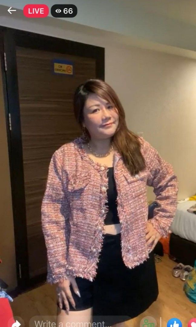 Tweed jacket plus on sale size