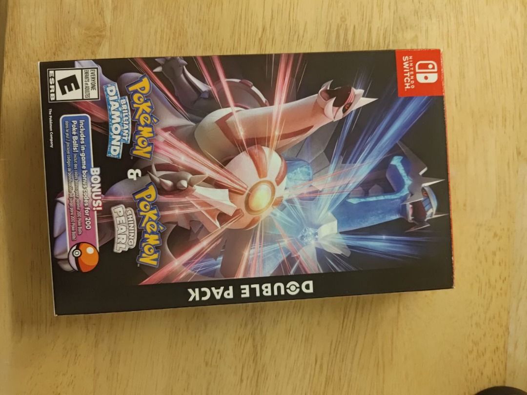 POKEMON BRILLIANT DIAMOND & SHINING PEARL DOUBLE PACK, Video Gaming