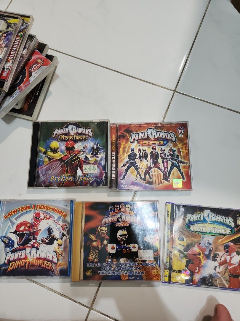 Power Rangers Dvd and Vcd, Hobbies & Toys, Music & Media, CDs & DVDs on ...