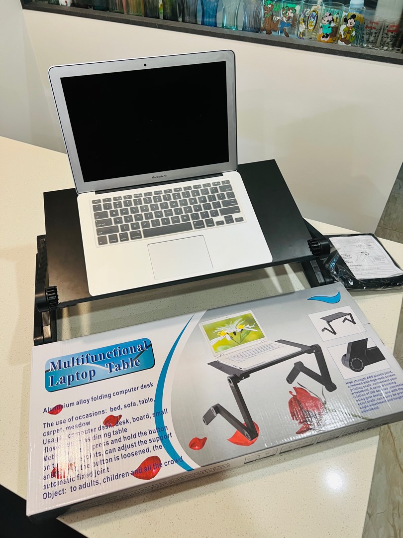 Preloved multifunctional laptop stand, Computers & Tech, Parts ...