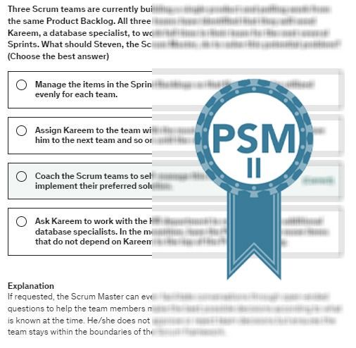 PSPO-II Ausbildungsressourcen