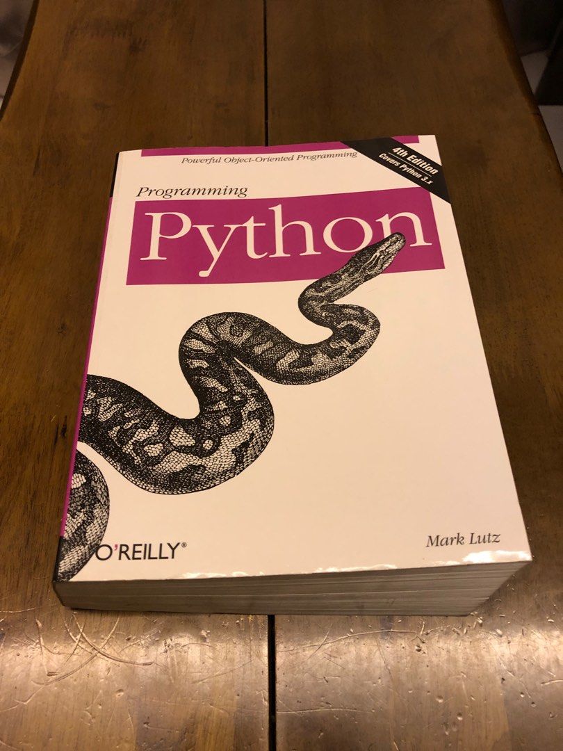 Programming Python, Hobbies & Toys, Books & Magazines, Textbooks on ...