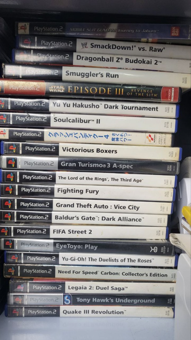 PS2 ORIGINAL PAL GAMES WITH MANUAL, Video Gaming, Video Games ...