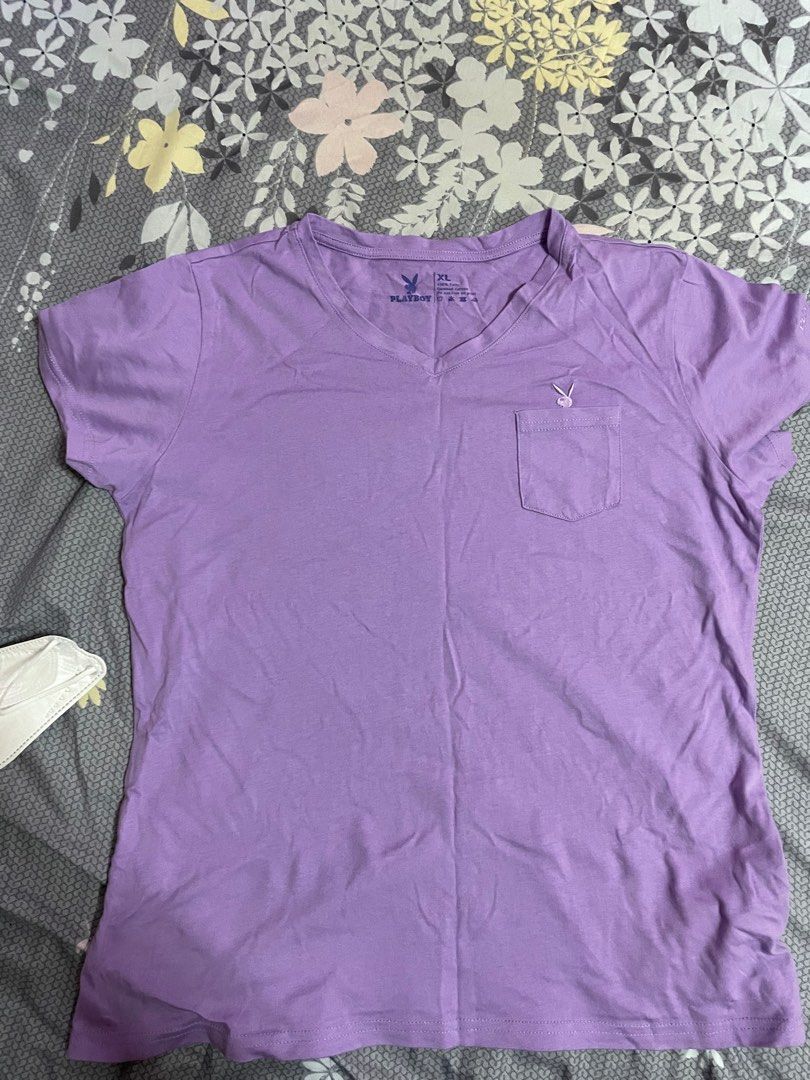 Purple playboy shirt online