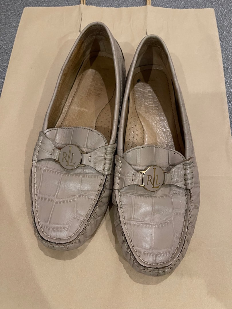 ralph lauren velvet loafers