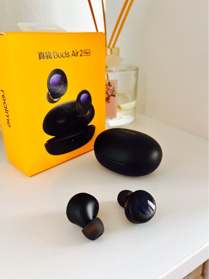 Realme air buds neo black cheap