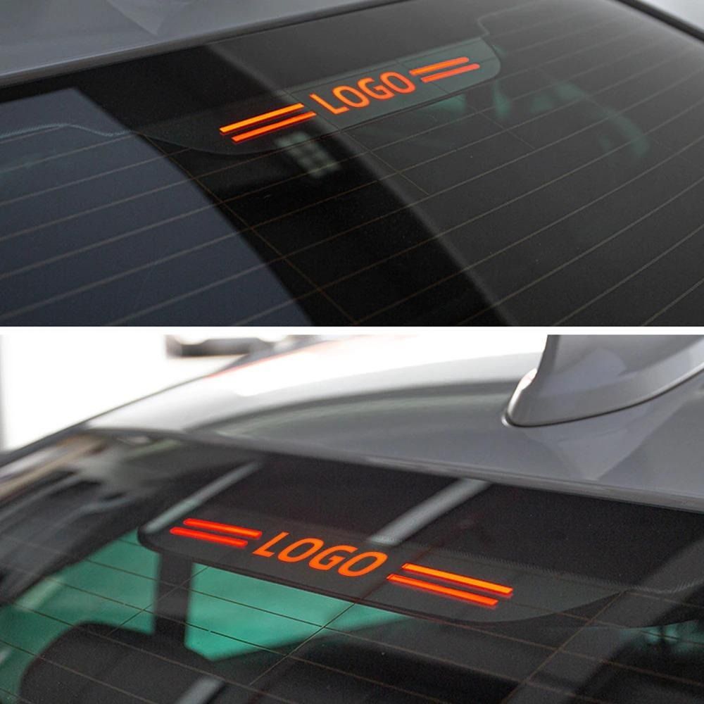 Rear Windscreen High-Position 3rd Brake Light PVC Sticker For BMW 3, 4 ...
