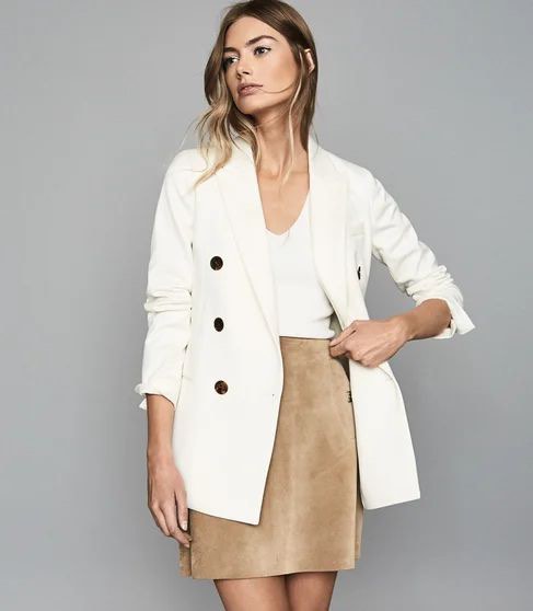 Reiss aleida on sale blazer white