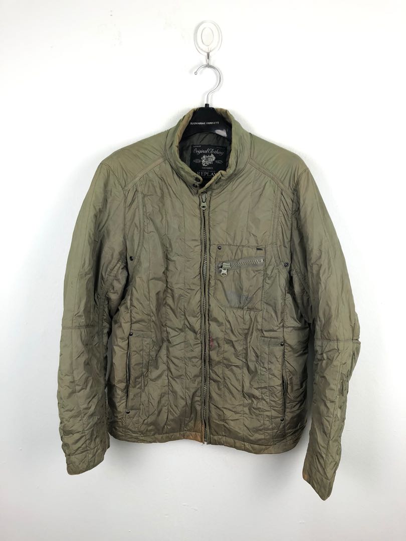 Replay army Jacket, Men's Fashion, Coats, Jackets and Outerwear on ...