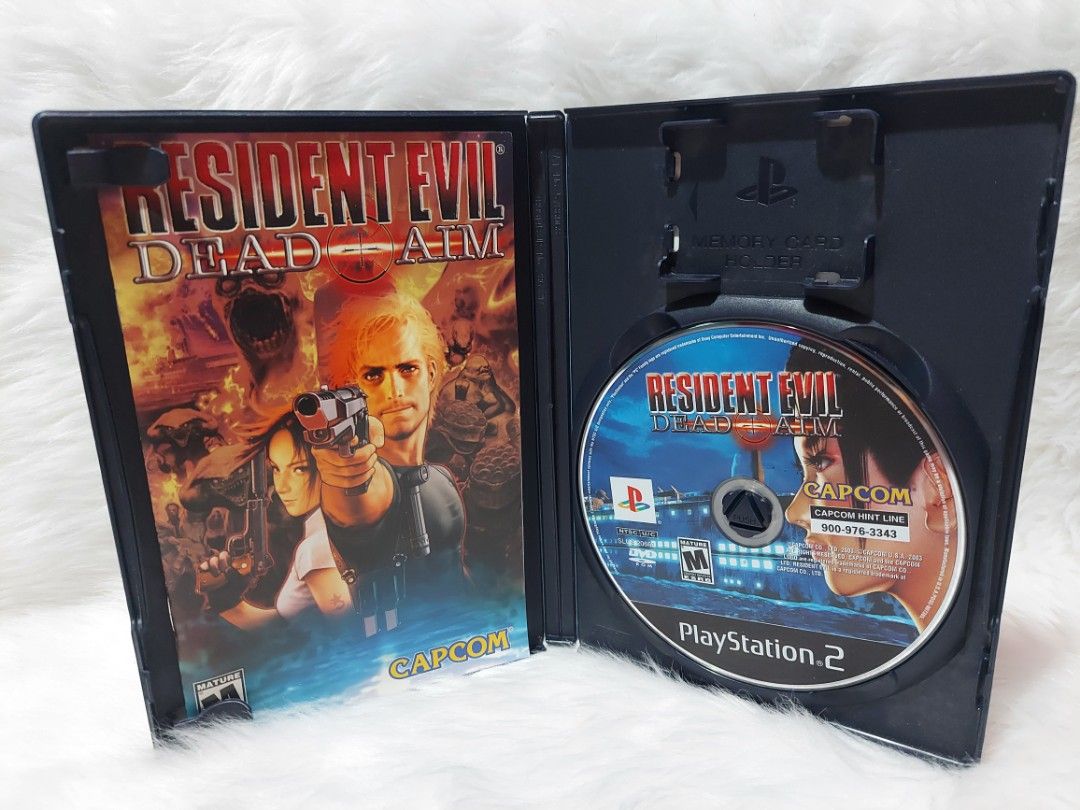 RESIDENT EVIL DEAD AIM PS2 NTSC-UC, Video Gaming, Video Games