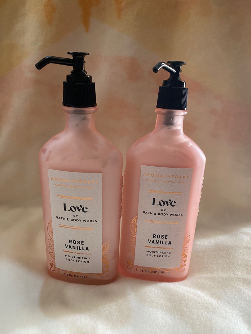 Rose Vanilla Lotion Bath & Body Works, Beauty & Personal Care, Bath