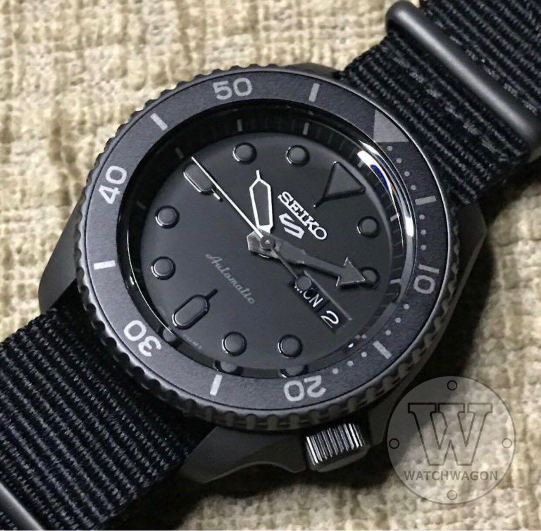 🔥🔥Seiko 5 SRPD79K1 Blackout Stealth Automatic Gents Watch with Nylon  Strap Limited Qty !! srpd79 srpd79k, Men's Fashion, Watches & Accessories,  Watches on Carousell