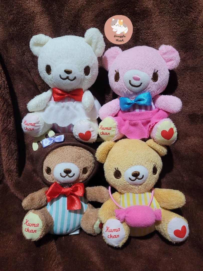 Kuma chan plush deals