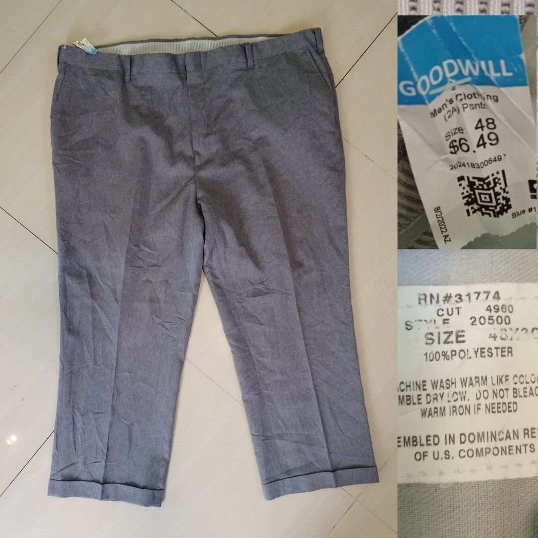 Size 48 best sale pants in us