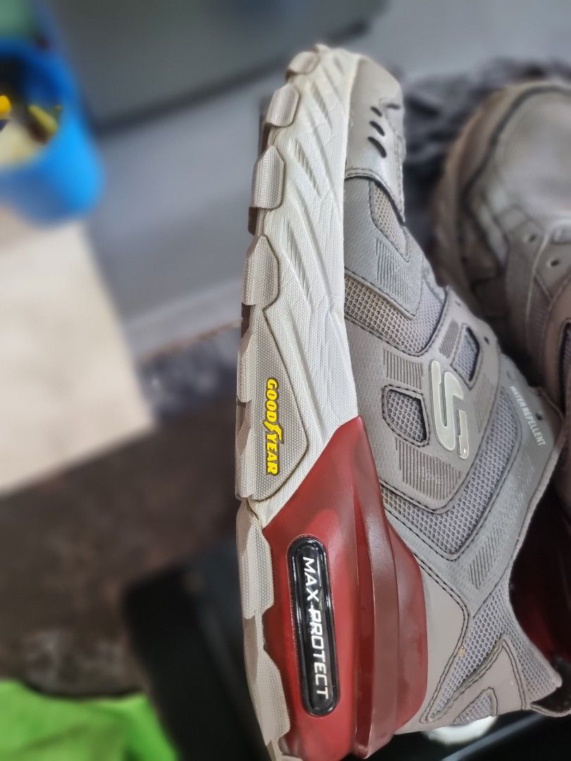 Skechers x Goodyear Hiking Shoes, Men's Fashion, Footwear, Casual shoes